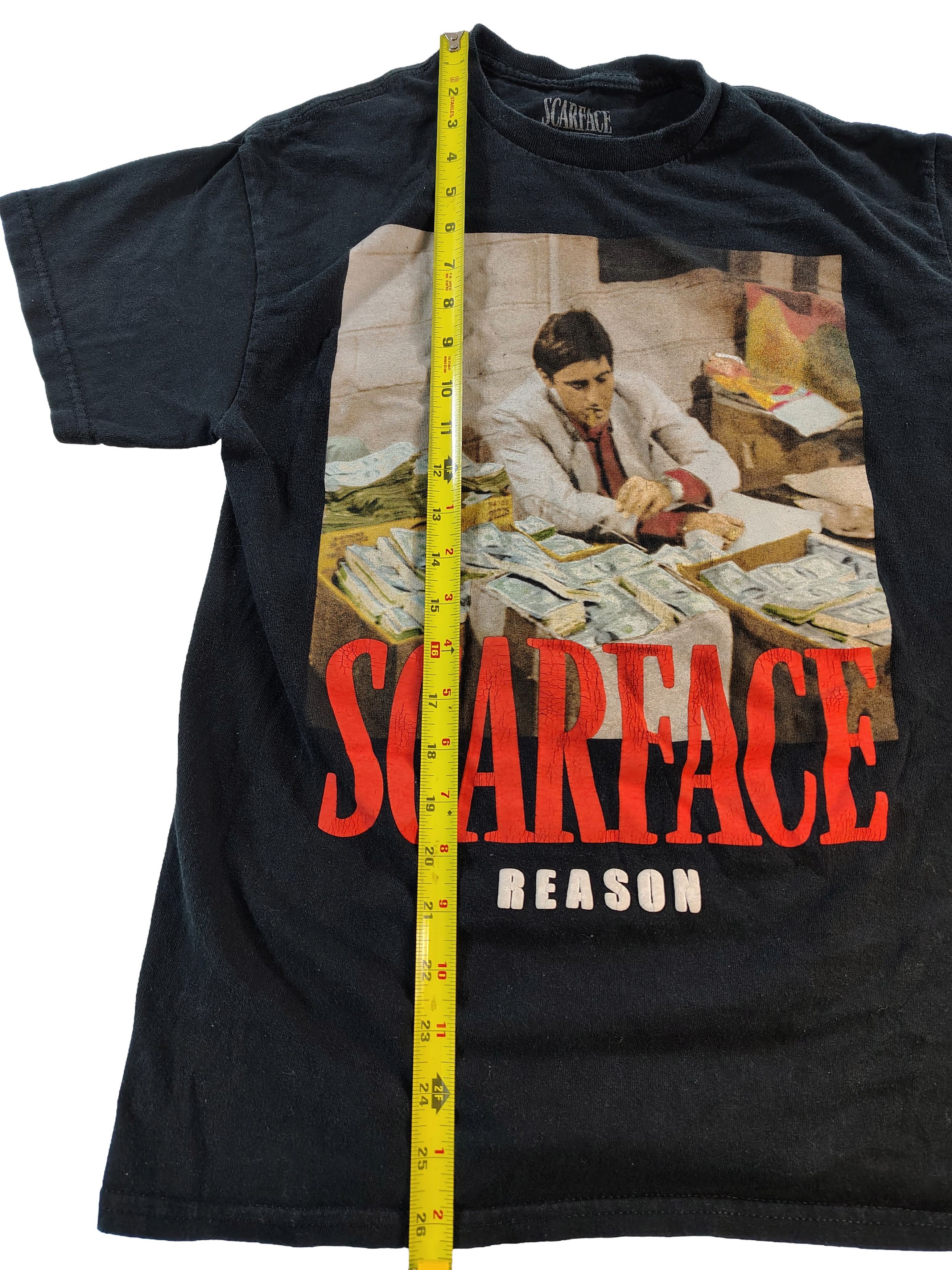Reason Men's Scarface Money Is The Reason Size Medium T-Shirt Size US M / EU 48-50 / 2 - 5 Thumbnail