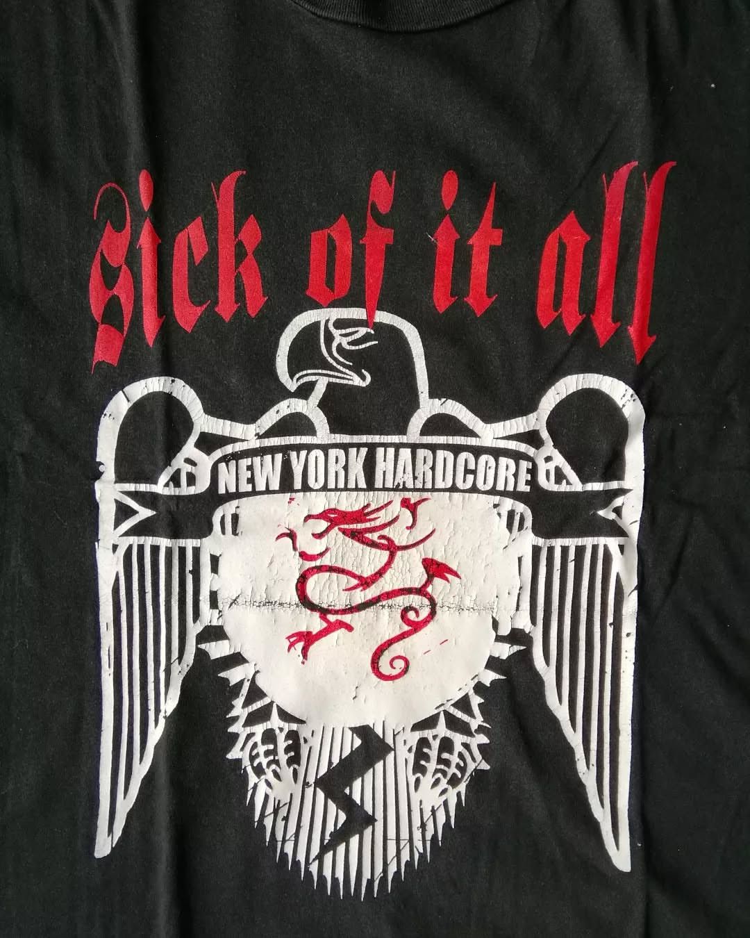 Band Tees × Vintage Vintage Sick of it All Tour 2008 Y2K Hardcore Punk Band Tees Size US L / EU 52-54 / 3 - 2 Thumbnail