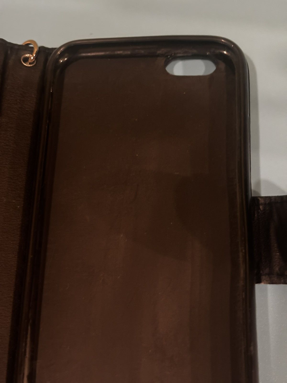Other Black Quilted Wallet Phone Case with Chain Strap Size ONE SIZE - 4 Thumbnail
