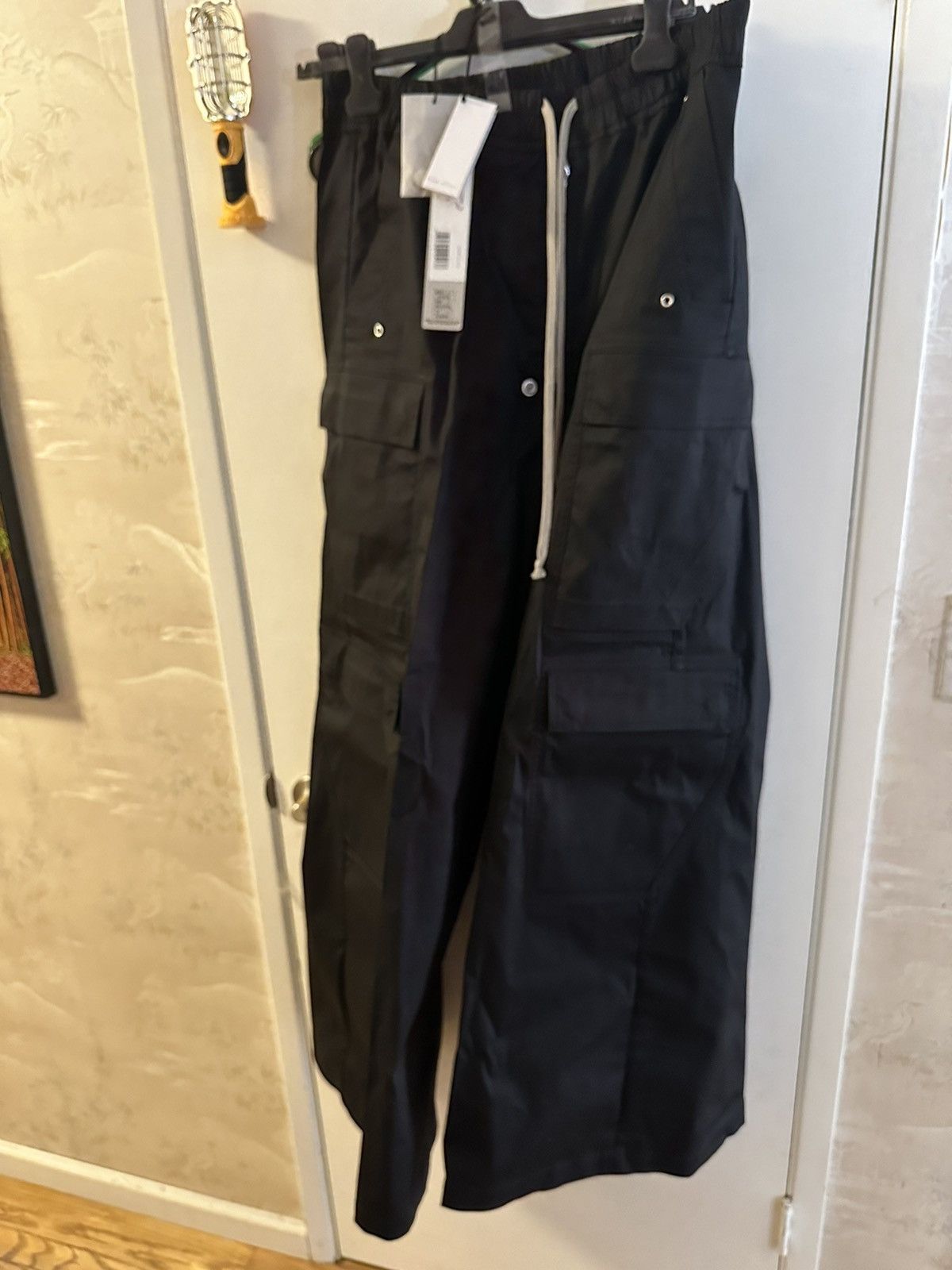 Rick Owens Rick owens lido jumbo cargo belas black twill size 52 Size US 36 / EU 52 - 1 Thumbnail