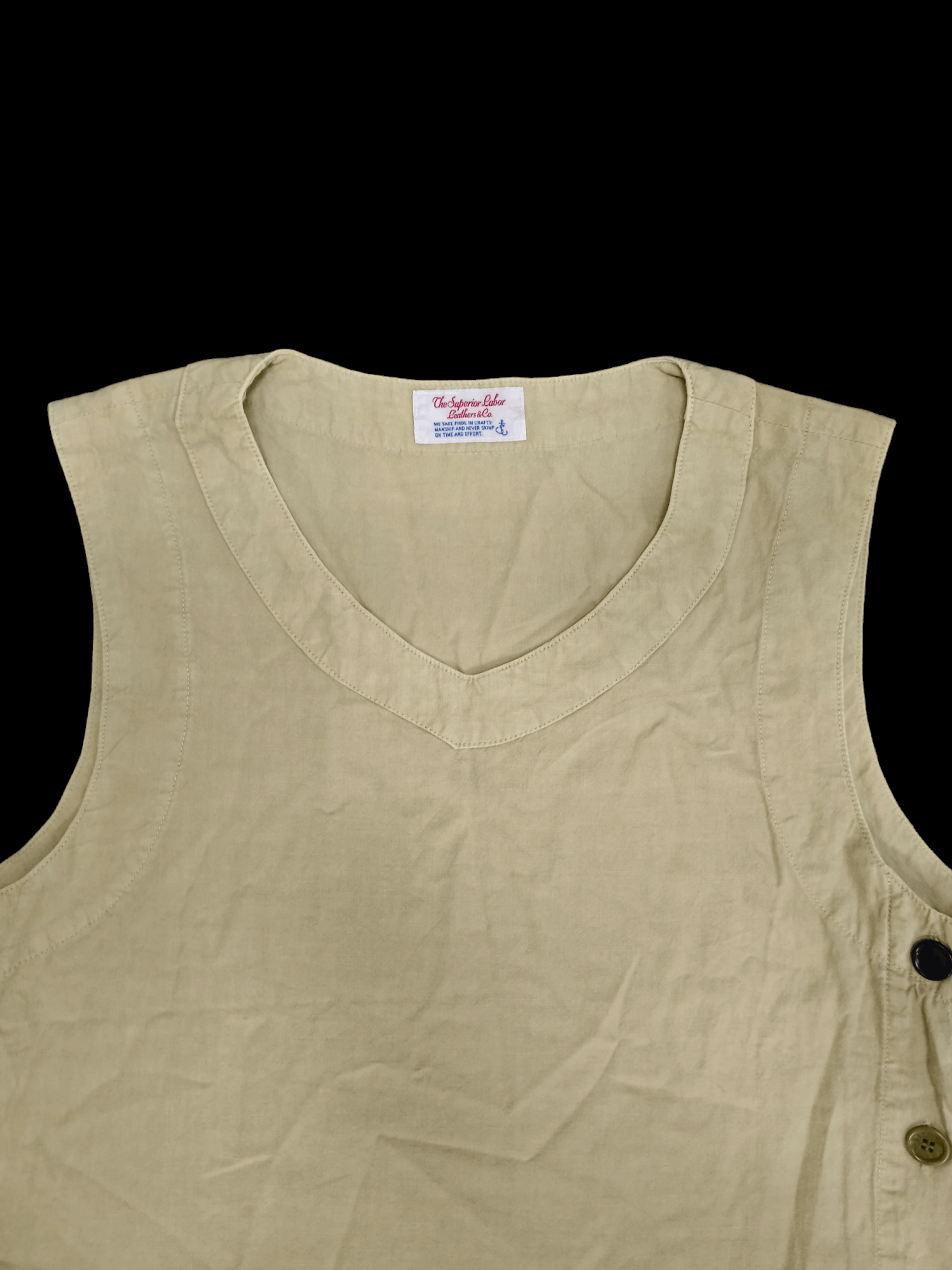 The Superior Labor DiStTRESSED THE SUPERI0R LABOUR V NECK Size US S / EU 44-46 / 1 - 4 Thumbnail
