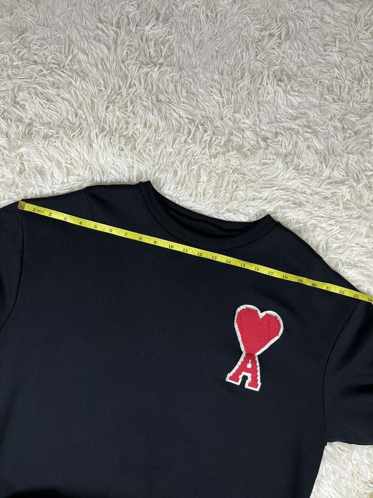 Designer × Japanese Brand VINTAGE AMI BIG LOGO SWEATSHIRT Size ONE SIZE - 7 Thumbnail