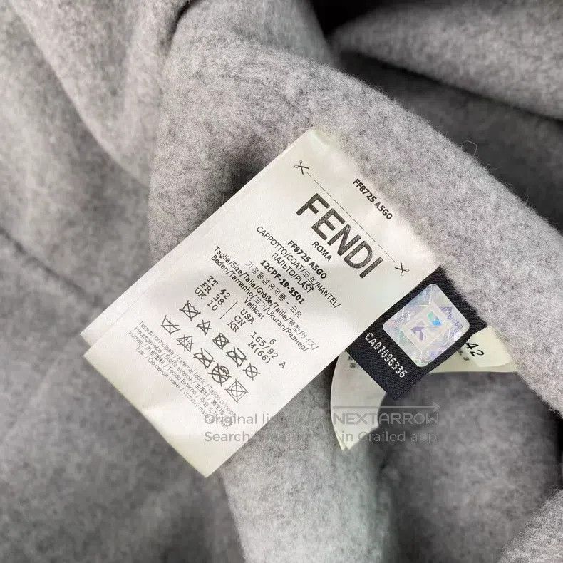 Fendi Fendi Wool cape poncho coat Size XS / US 0-2 / IT 36-38 - 4 Thumbnail