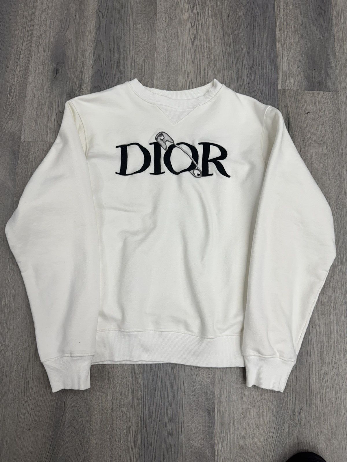 Dior Paper Clip Crewneck Size M