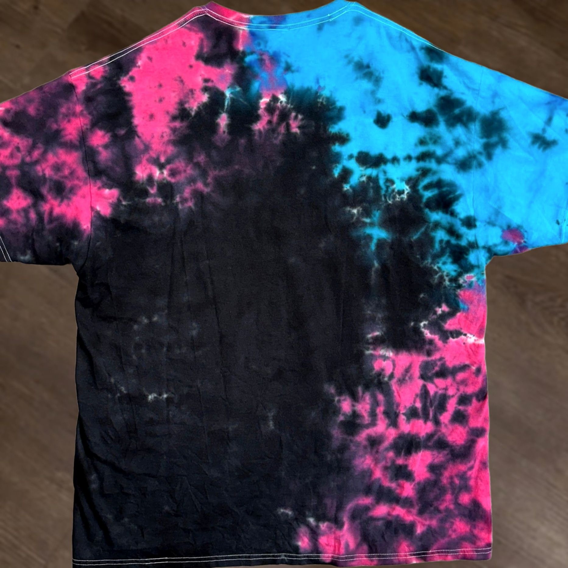 Vintage Marvel T-Shirt Mens 2XL Black Tie Dye Crew Neck Short Sleeve 100% cotton Breathing Pattern Outdoor Guardians Of The Galaxy V2 Size US XXL / EU 58 / 5 - 1 Thumbnail