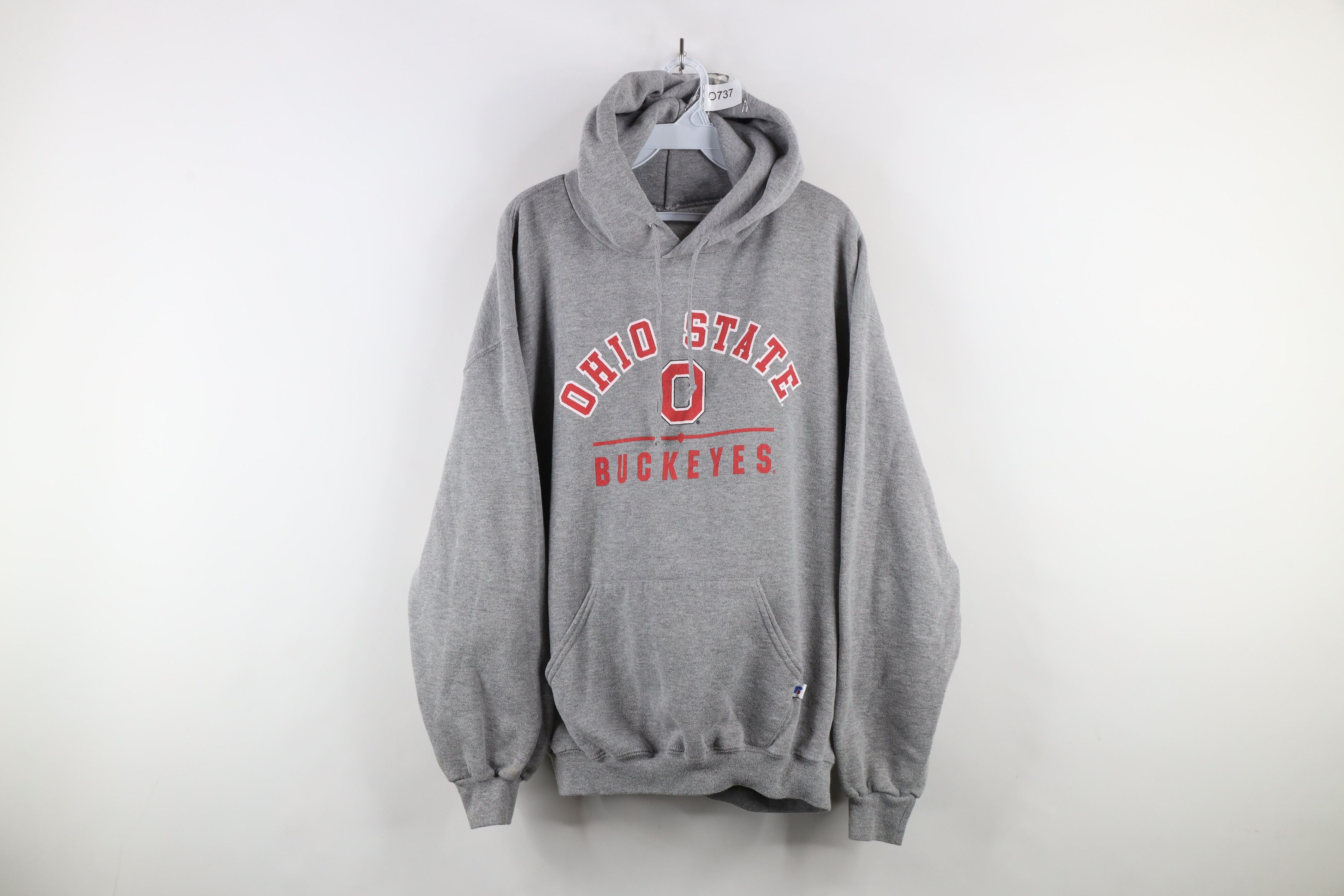 Russell Athletic × Vintage Vintage 90s Russell Athletic Ohio State University Hoodie Size US XL / EU 56 / 4 - 1 Thumbnail