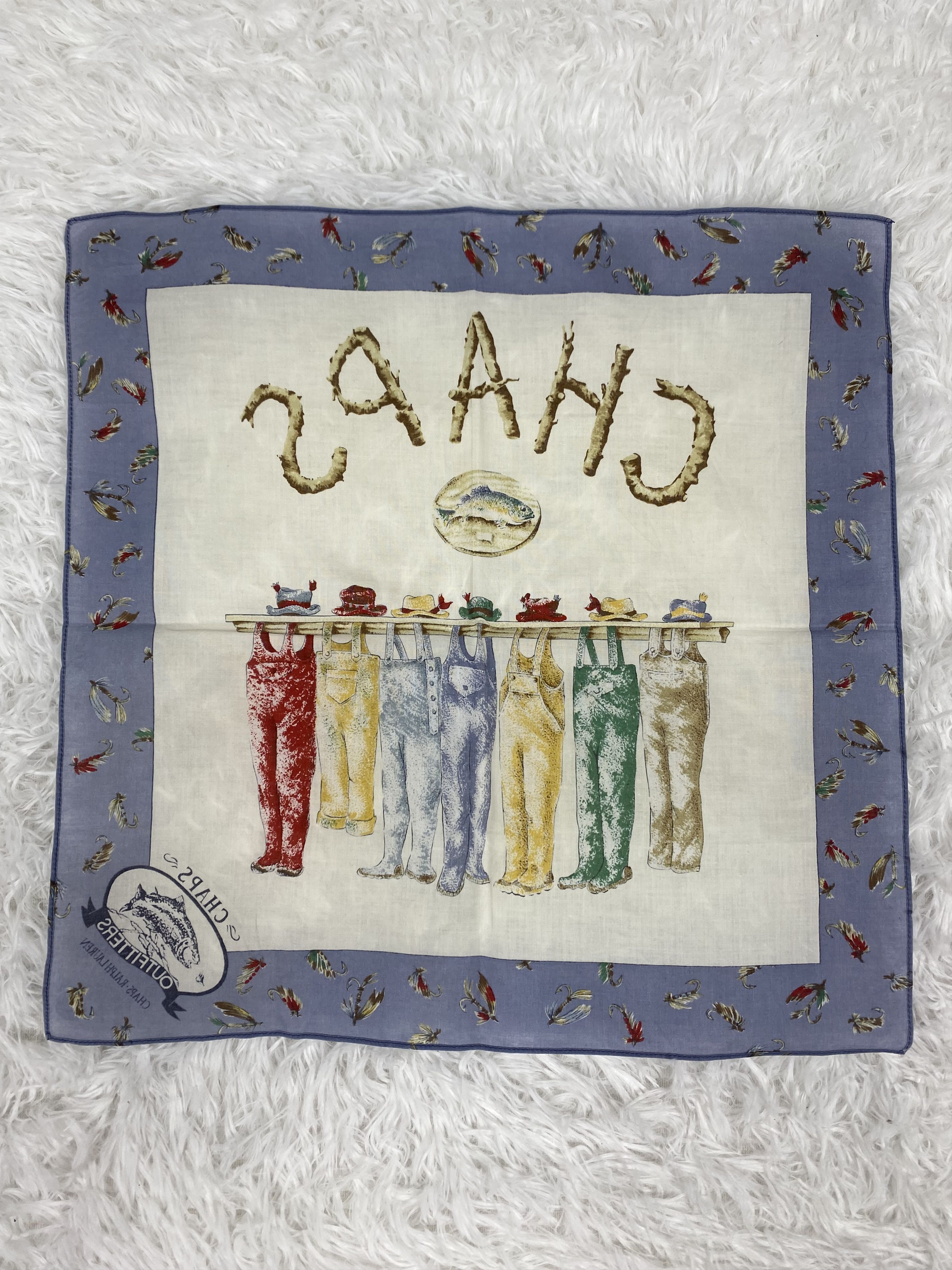 Chaps Vintage Chaps Ralph Luaren Handkerchief Neckerchief PH0314 Size ONE SIZE - 5 Thumbnail