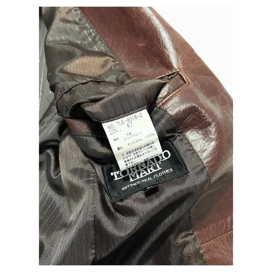 Tornado Mart Tornado Mart Leather Jacket Size US M / EU 48-50 / 2 - 6 Thumbnail