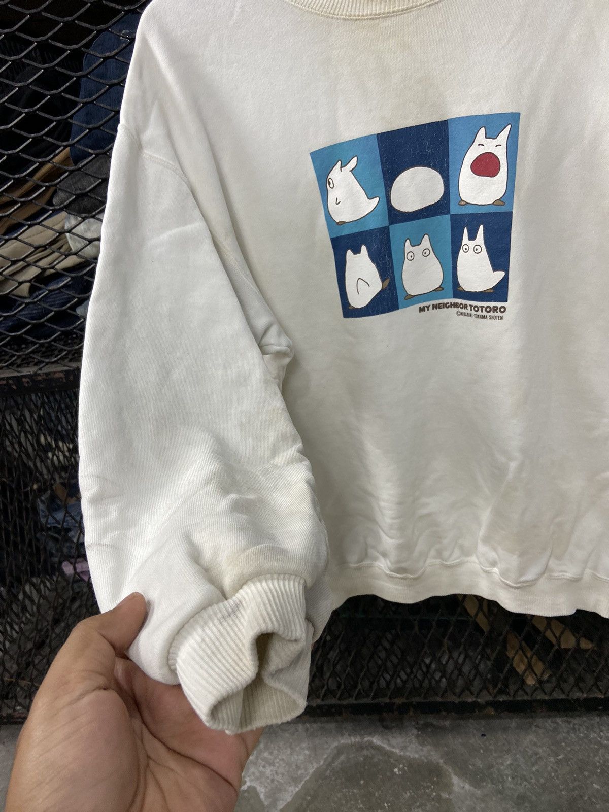 Anime × Japanese Brand × Vintage RARE! Emilio My Neighbour Totoro Sweatshirt Size US L / EU 52-54 / 3 - 7 Thumbnail