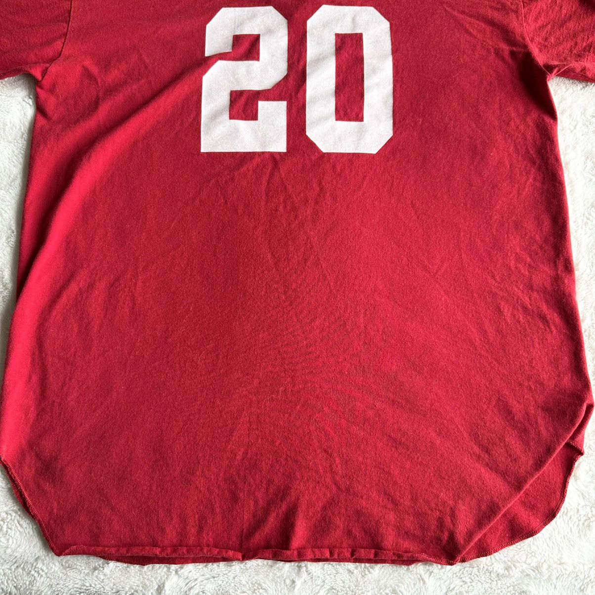 Other Vintage Baseball Jersey Shirt Mens XL Red Flame Washington Size US XL / EU 56 / 4 - 7 Thumbnail