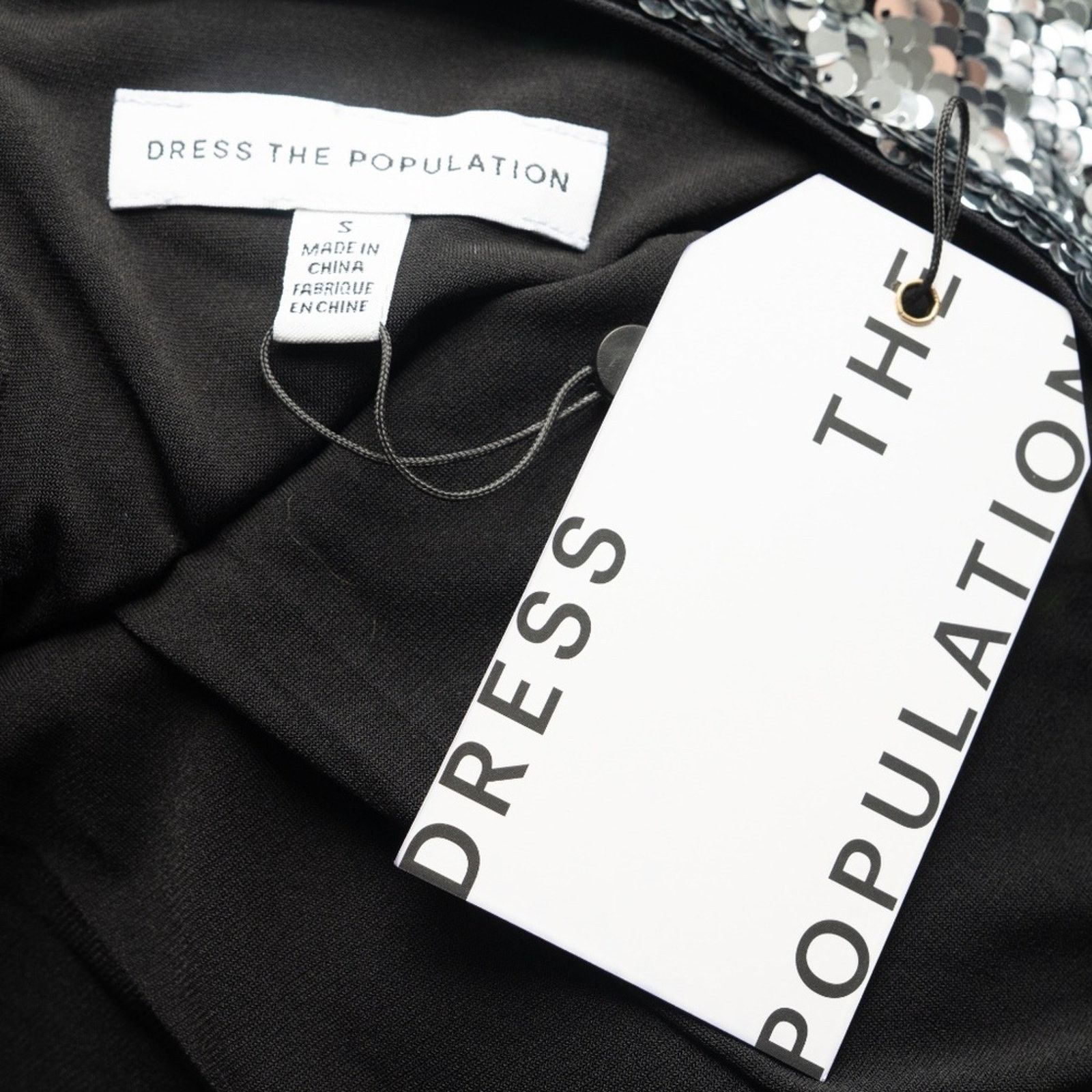 Dress the Population Dress The Population | Natalie Dress in Silver. Size Small. Size S / US 4 / IT 40 - 7 Thumbnail