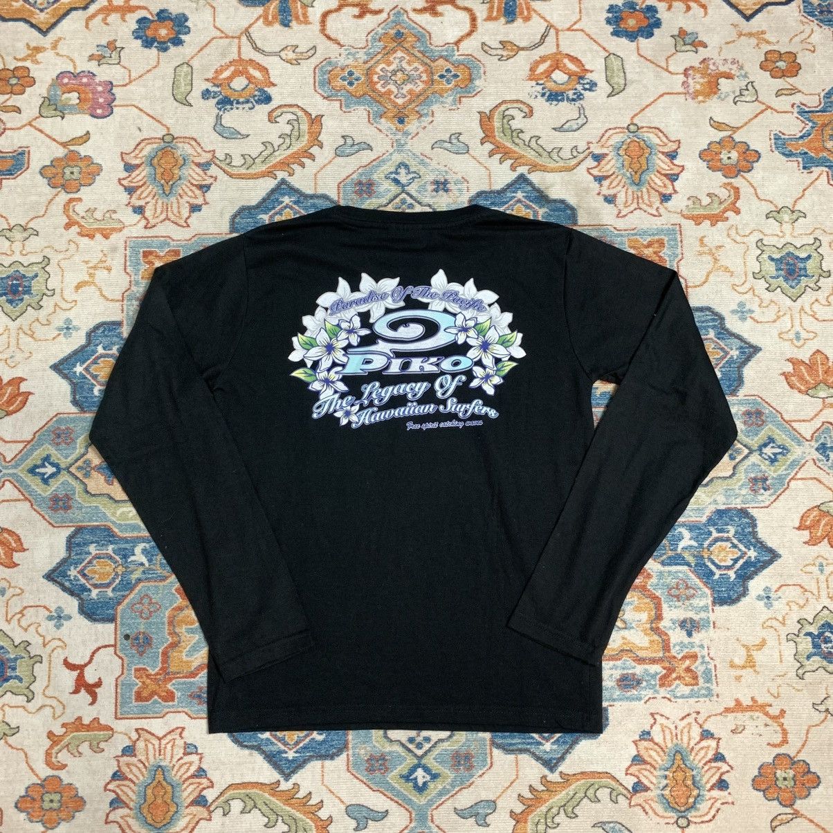 Vintage Y2K Piko Surf Affliction Design LS T Shirt Surf Style Size US M / EU 48-50 / 2 - 5 Thumbnail