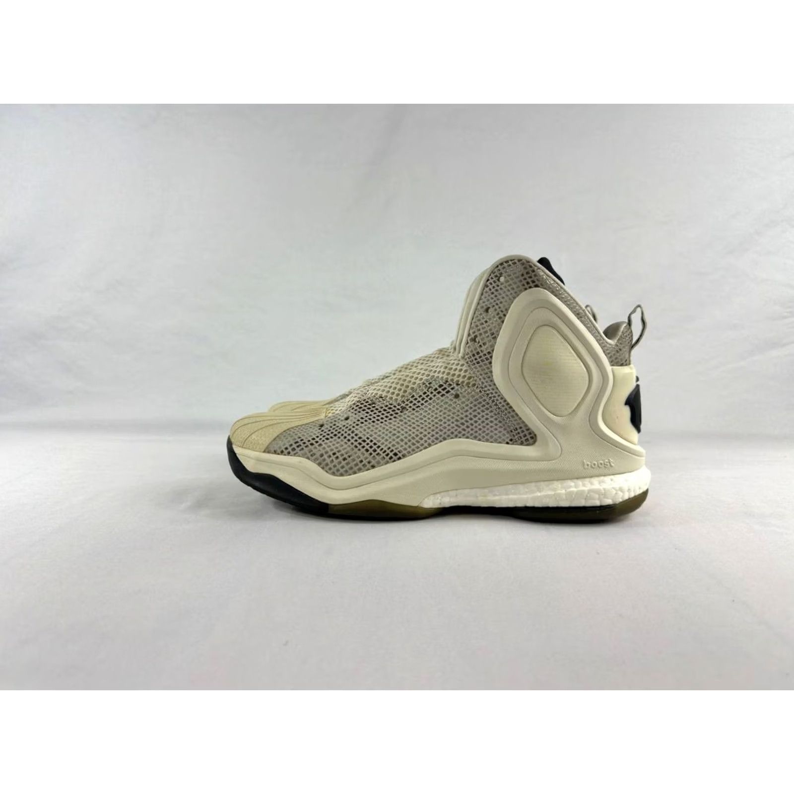 Adidas Adidas D Rose 5 Boost OG White Tan C77249 Sneaker Men 11.5 Size US 12 / EU 45 - 4 Thumbnail