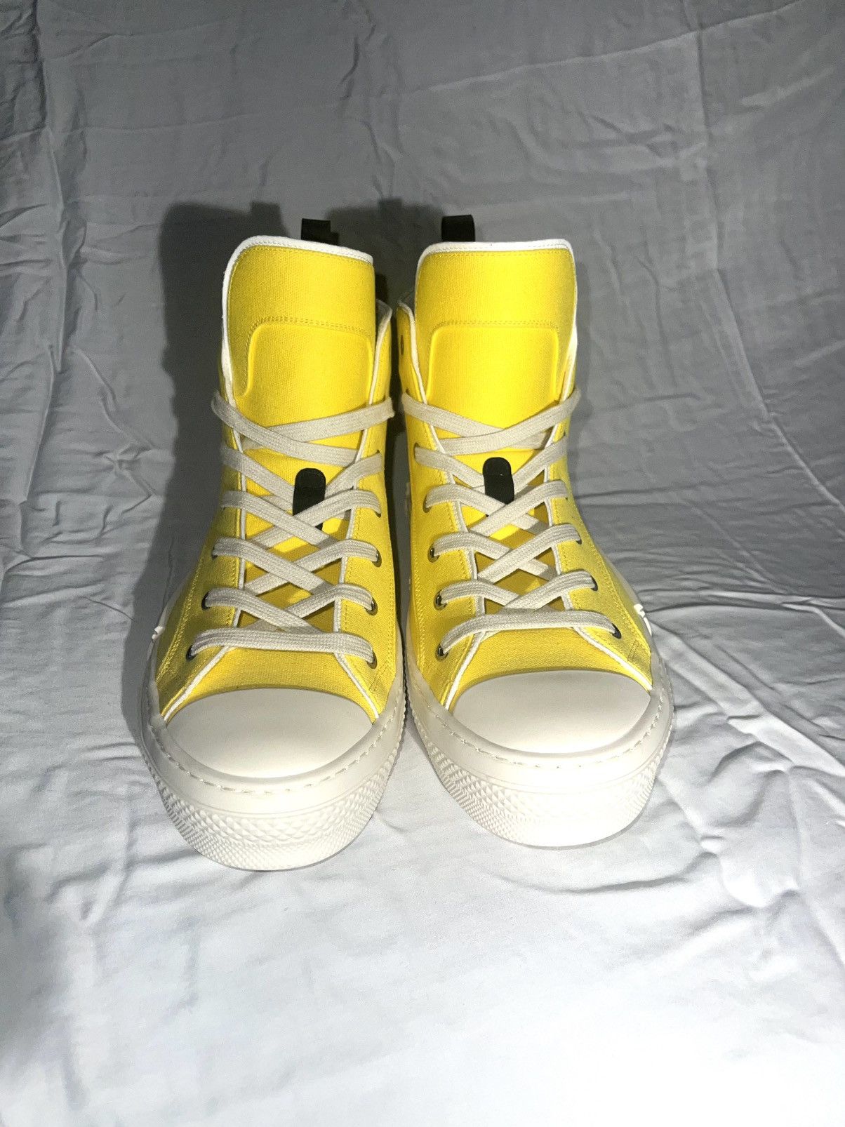 Dior Dior B23 High Top Yellow Astero-Dior Size US 12 / EU 45 - 12 Thumbnail
