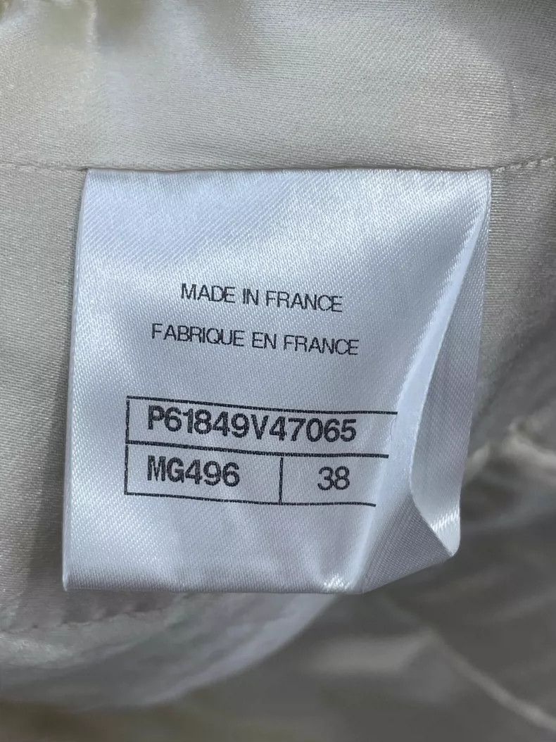 Chanel Chanel Egyptian series white gold silhouette jacket 2504-Ne Size XS / US 0-2 / IT 36-38 - 8 Thumbnail