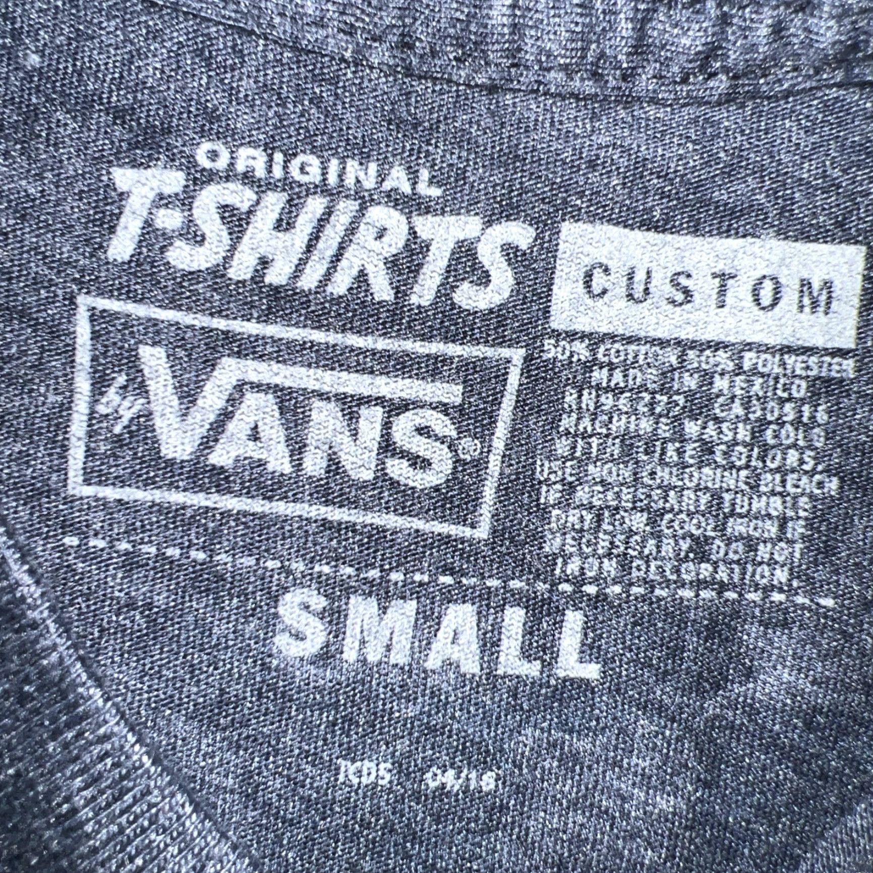 Vans VANS Shirt Men Small Blue 2016 WSL US Open of Surfing Huntington Beach CA Surfer Logo Crew Neck Short Sleeve Cotton Blend Knit Size US S / EU 44-46 / 1 - 6 Thumbnail