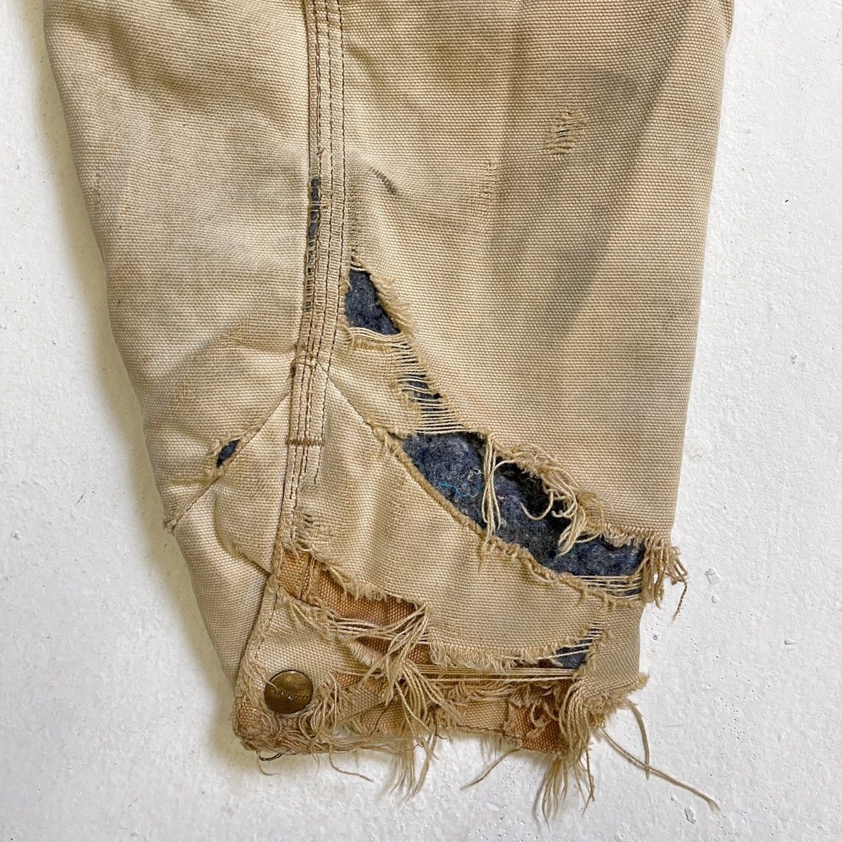 Carhartt 1995 THRASHED CARHARTT DETROIT Size US L / EU 52-54 / 3 - 8 Thumbnail