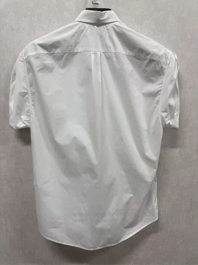 Givenchy Givenchy White Shirt Short Sleeve Size US M / EU 48-50 / 2 - 2 Thumbnail