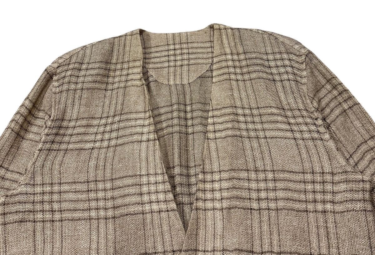 Bajra Vintage Bajra Checkered Cardigan Oversize Style Jacket Size US XL / EU 56 / 4 - 6 Thumbnail