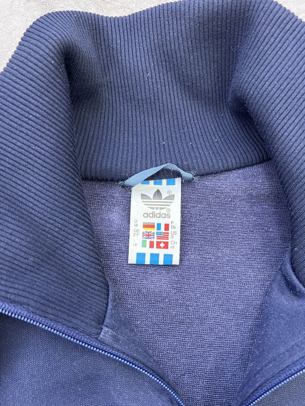 Adidas × Vintage Vintage Adidas West Germany SUIT BLUE Jacket+pants Size US S / EU 44-46 / 1 - 5 Thumbnail
