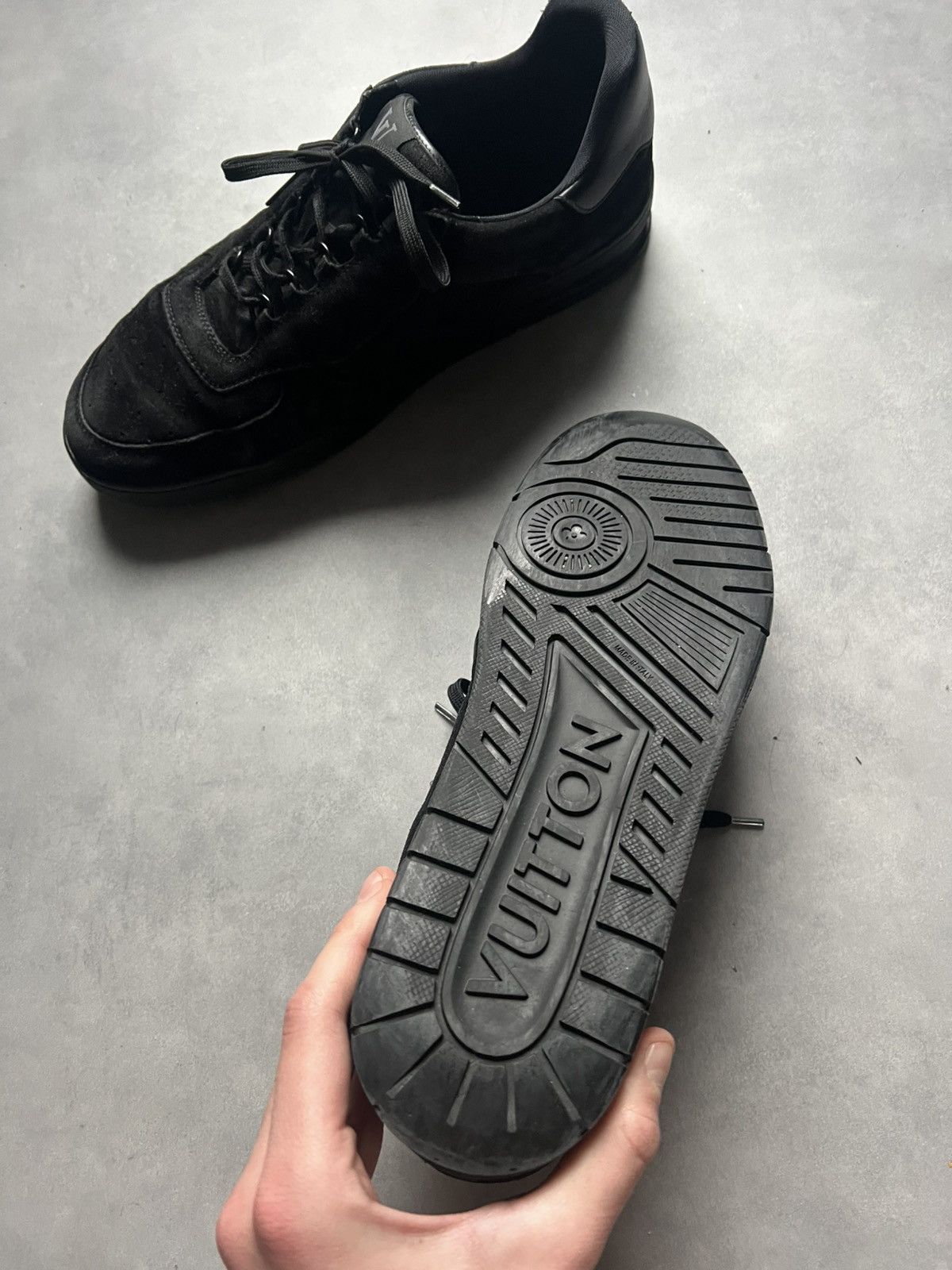 Louis Vuitton Louis Vuitton Suede Sneakers Size US 14 / EU 47 - 8 Thumbnail