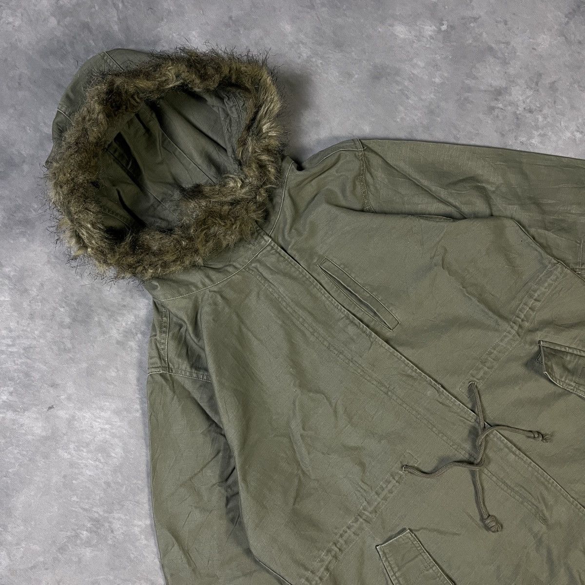 GOA 2000s X’tyle - Apocalypse Style Fur Parka Jacket Size US L / EU 52-54 / 3 - 2 Thumbnail