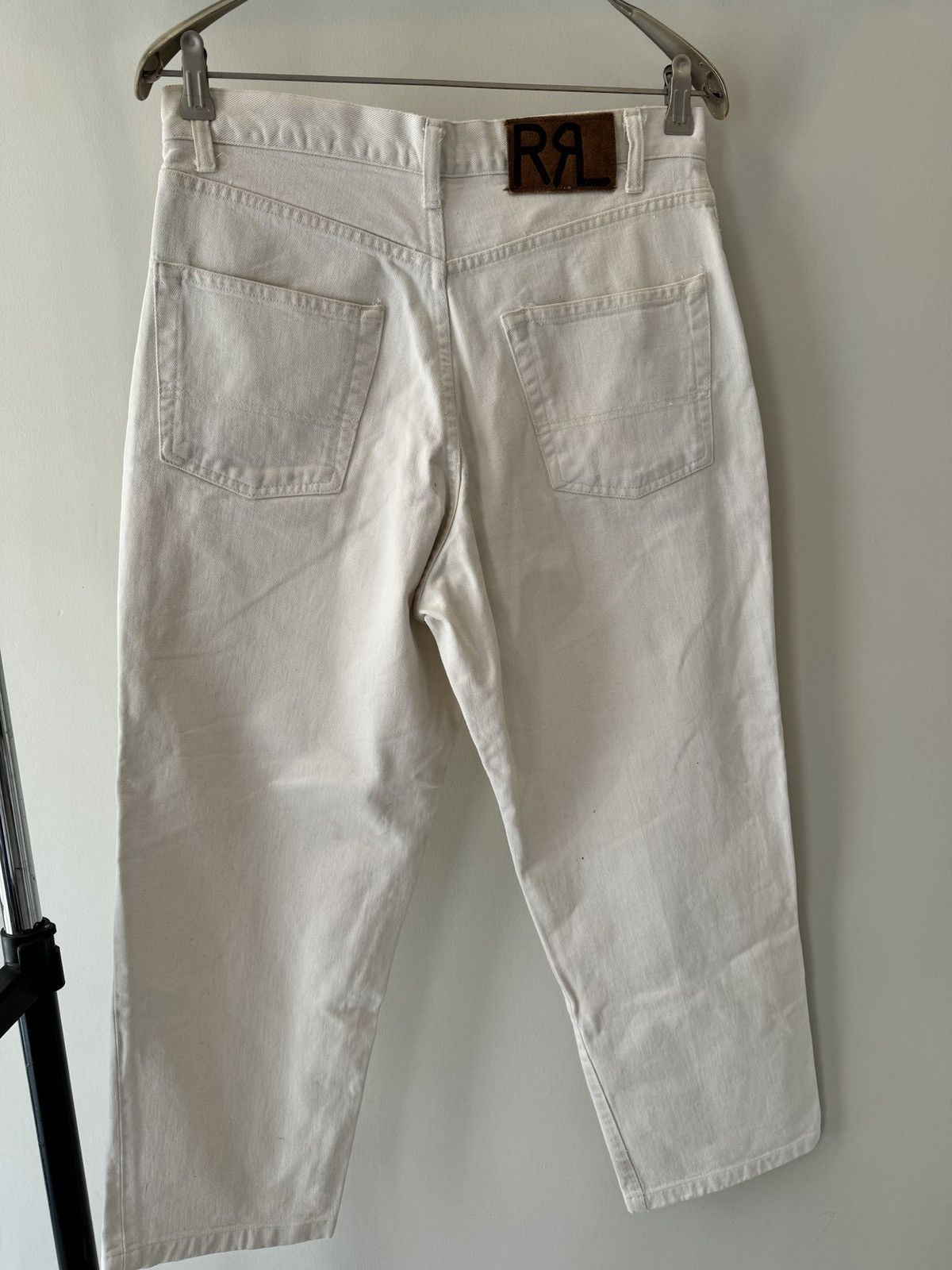RRL Ralph Lauren Double RL White Denim Size US 32 / EU 48 - 2 Thumbnail