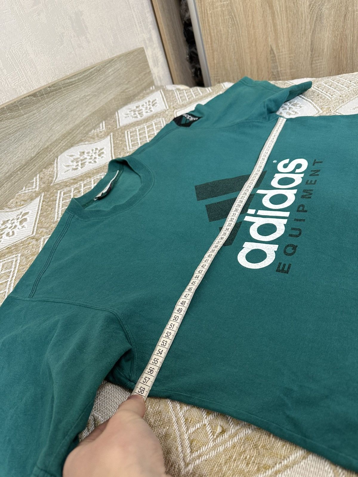 Adidas 🔥 Vintage Adidas Equipment 90s Tee Rare Embroidered Shirt Size US L / EU 52-54 / 3 - 13 Thumbnail