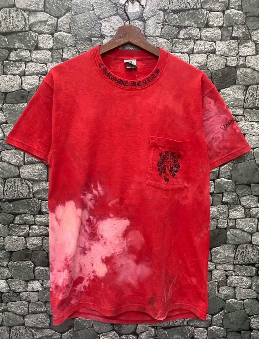 Chrome Hearts Vintage Chrome Hearts Distressed Tshirt Size US M / EU 48-50 / 2 - 1 Thumbnail