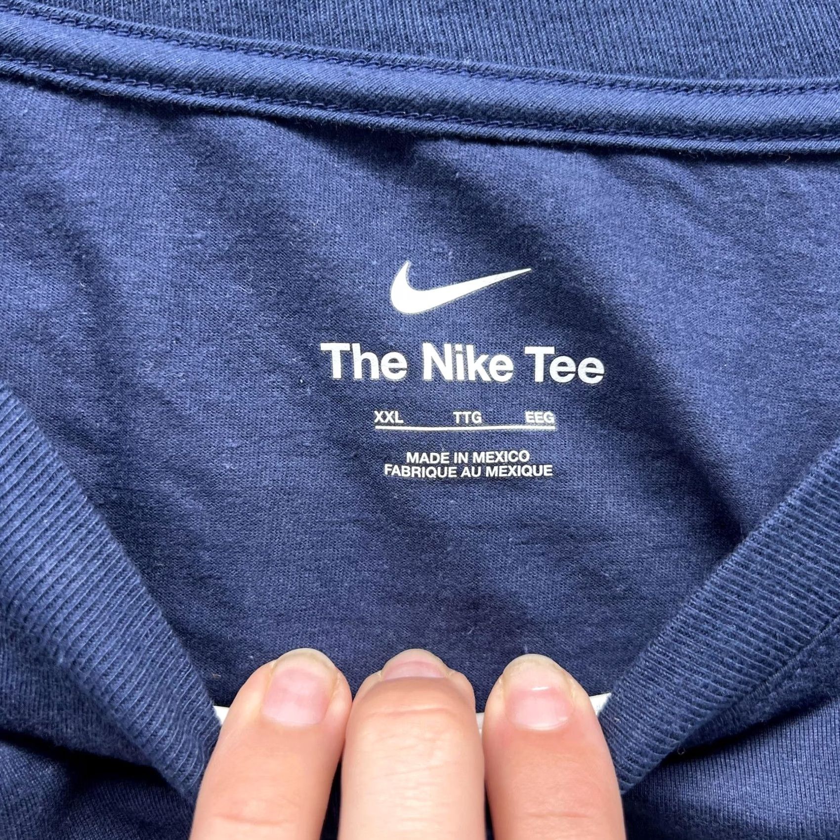 Nike Nike Shirt Mens 2XL Blue Baseball Logo Graphic Long Sleeve Tee Size US XXL / EU 58 / 5 - 5 Thumbnail