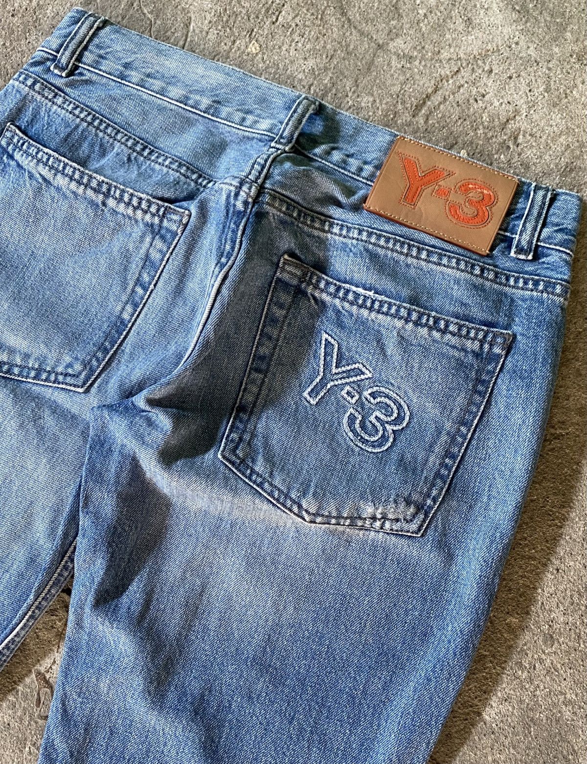 Yohji Yamamoto Y-3/Yohji Yamamoto - ‘06 Boot Cut Jeans Size US 28 / EU 44 - 3 Thumbnail