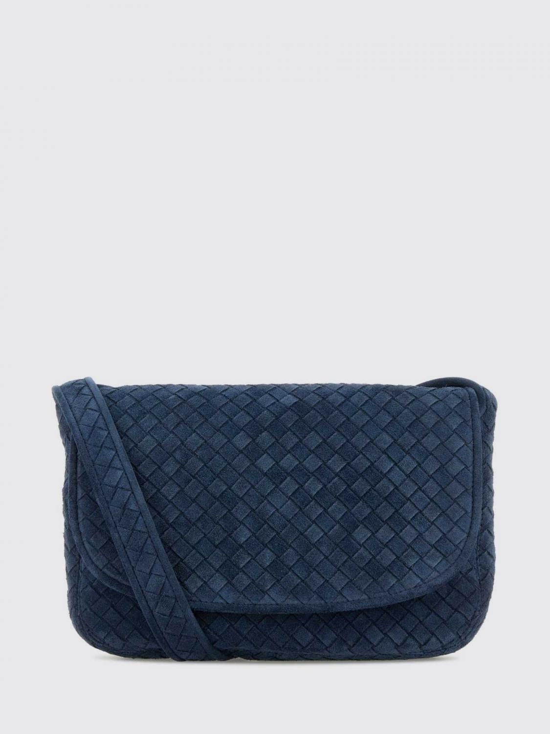 Bottega Veneta Bottega Veneta Shoulder Bag Men Blue Size ONE SIZE - 1 Thumbnail