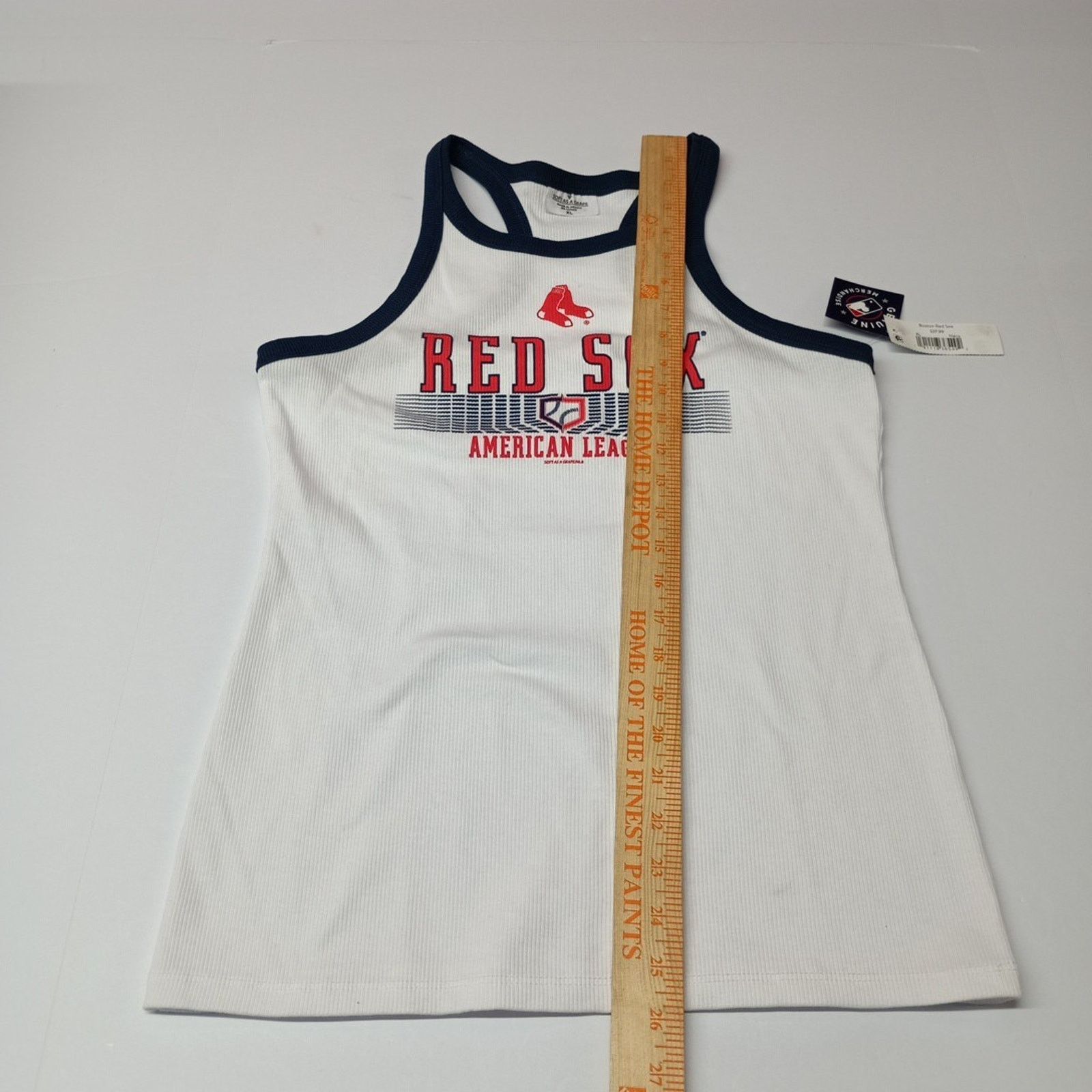 Other Boston Red Sox Ribbed Tank Top Women's Size XL White NWT Size XL / US 12-14 / IT 48-50 - 6 Thumbnail