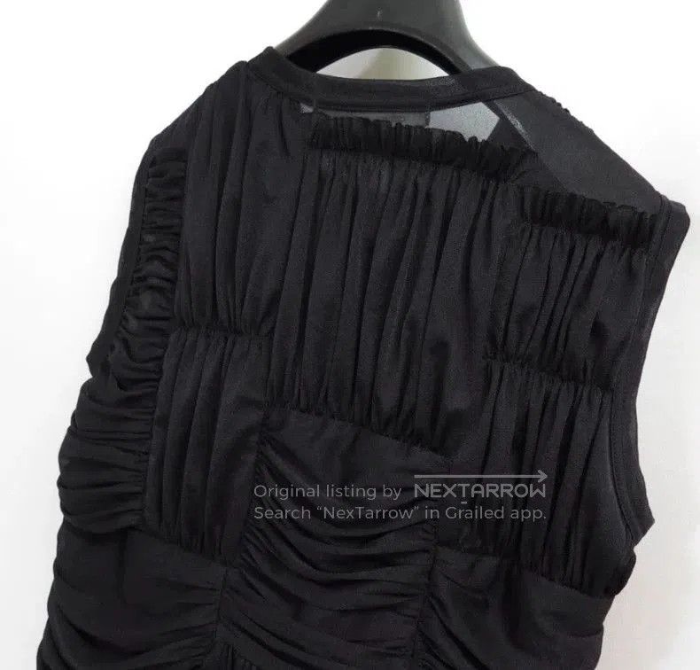 Comme des Garcons Comme des Garcons 2024SS Pleated Sleeveless Top. Size US S / EU 44-46 / 1 - 4 Thumbnail