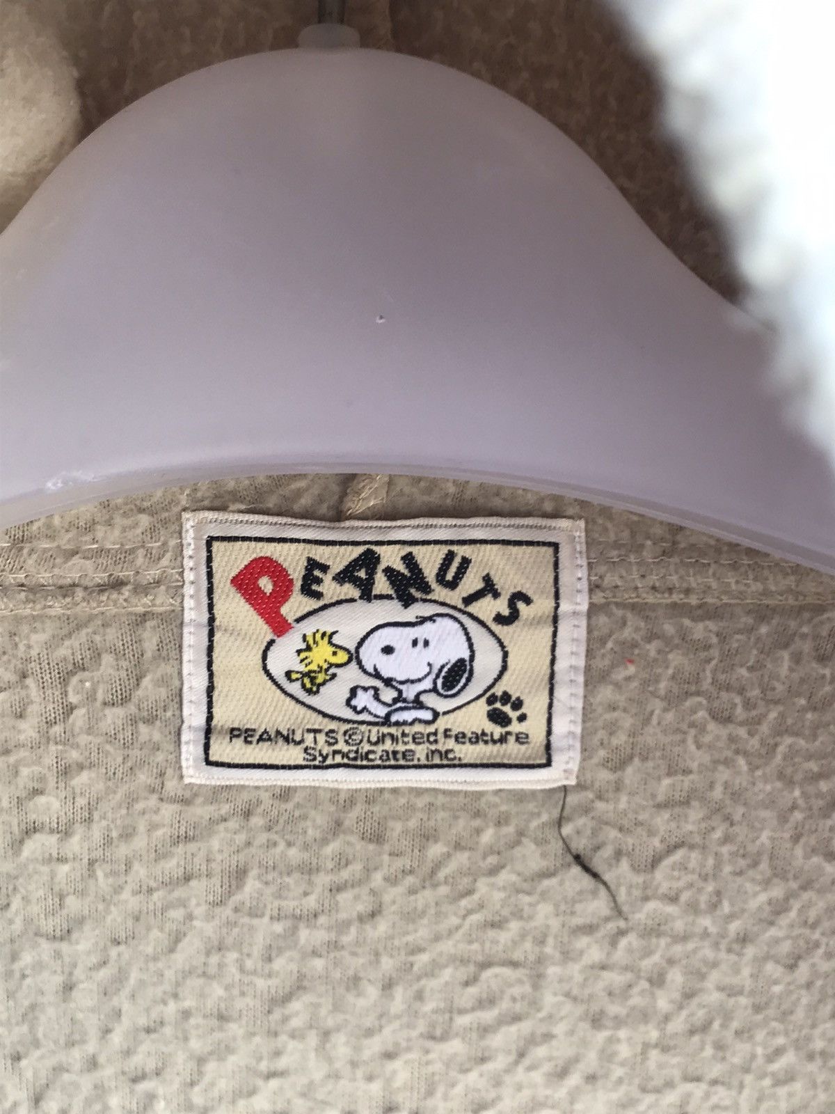 Japanese Brand ⚡️Vintage Peanuts Snoopy Hooded Fleece Zipper Sweater Size US M / EU 48-50 / 2 - 9 Thumbnail