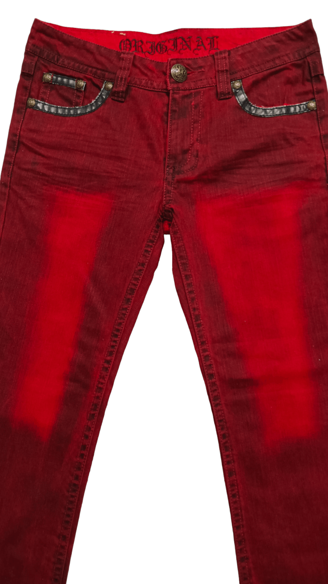 Japanese Brand 🔥Hot🔥Seditionaries Hell Reds Punk Jeans Size US 30 / EU 46 - 5 Thumbnail