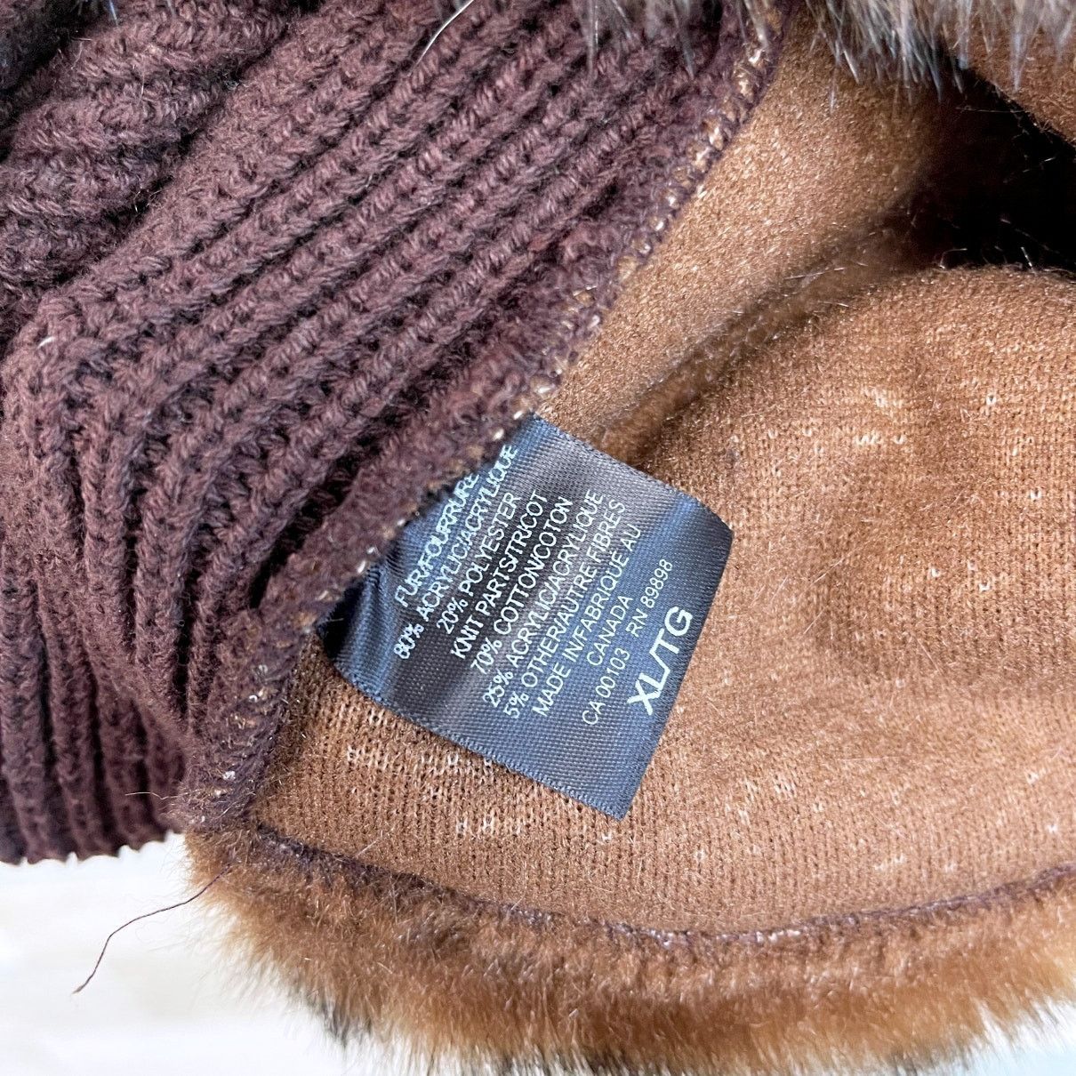 Parkhurst Outdoor Edition Parkhurst Faux Fur Vest Brown Womens XL Size XL / US 12-14 / IT 48-50 - 6 Thumbnail