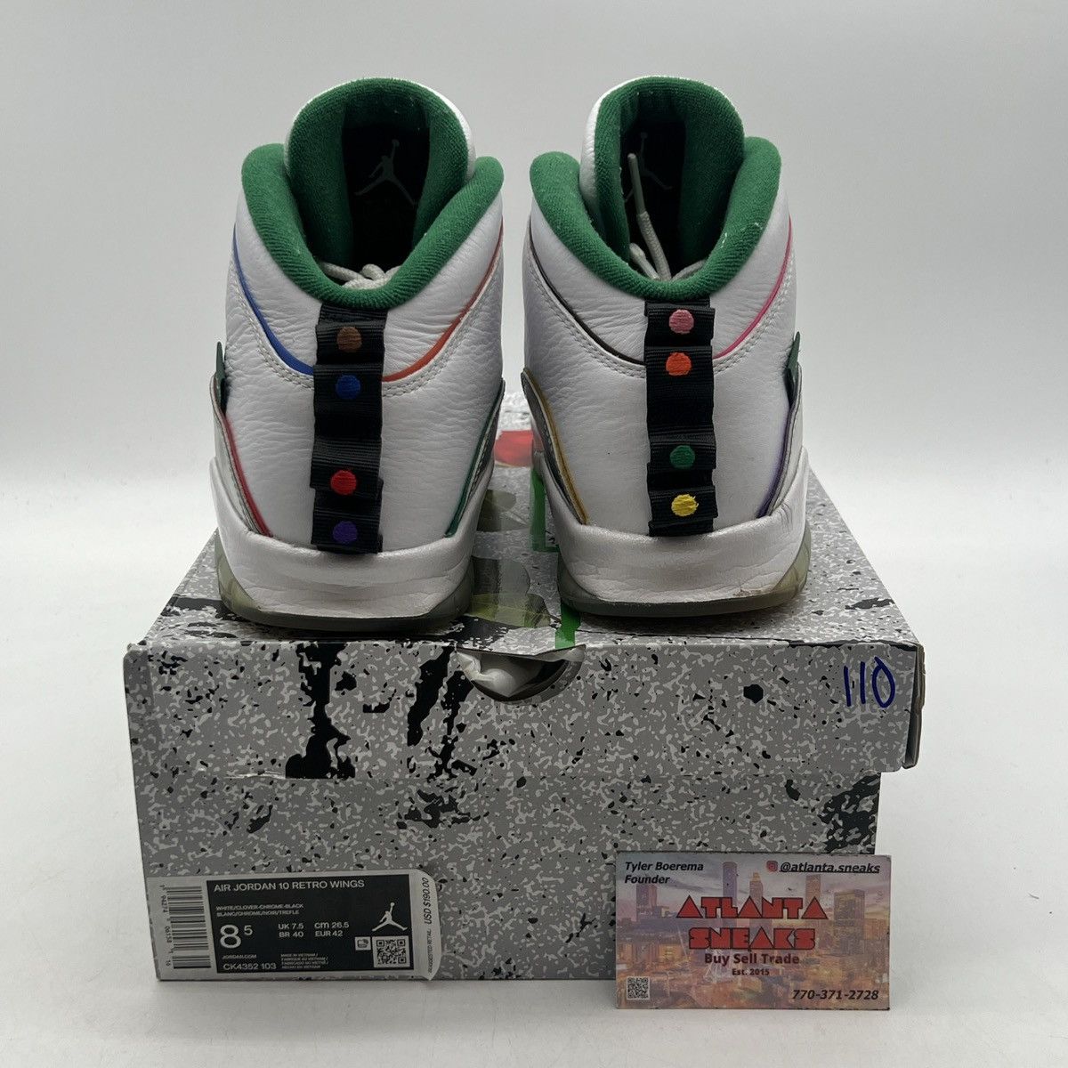 Jordan Brand Air Jordan 10 wings Size US 8.5 / EU 41-42 - 3 Thumbnail