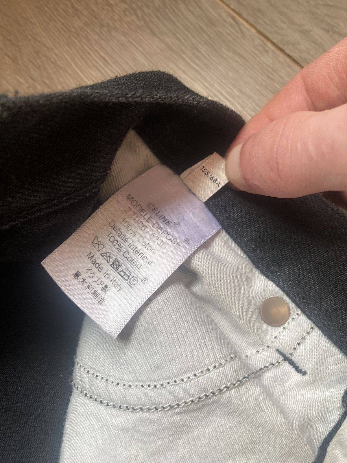 Celine FW20 Studded Dylan Flare Denim Jeans 29 Size US 32 / EU 48 - 5 Thumbnail