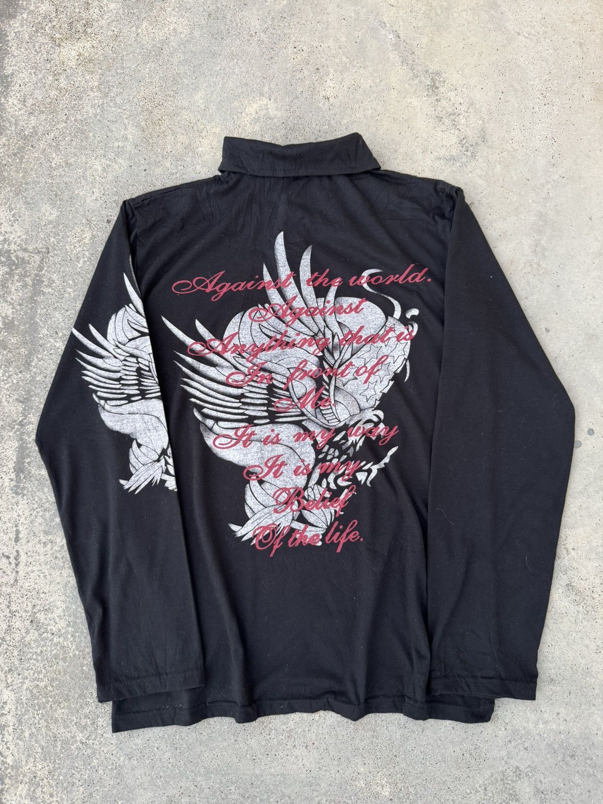 00s archive goa long sleeve ショール Goa Long Sleeve | Grailed