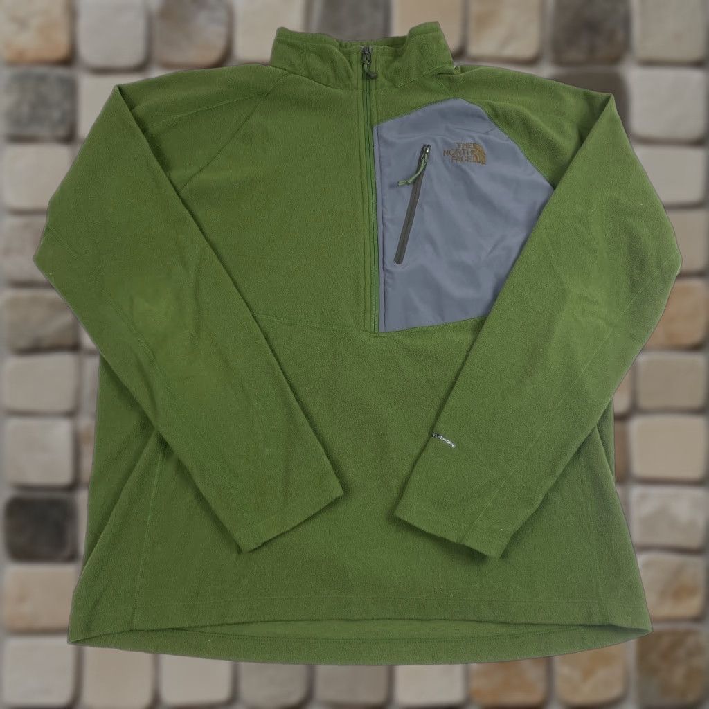 The North Face The North Face Jacket Mens XL Green Flashdry Fleece 1/4 Zip Size US XL / EU 56 / 4 - 1 Thumbnail