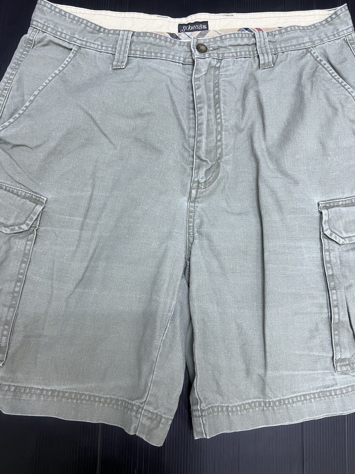 St. Johns Bay Vintage St John Bay Cargo Short Pant Size US 34 / EU 50 - 2 Thumbnail