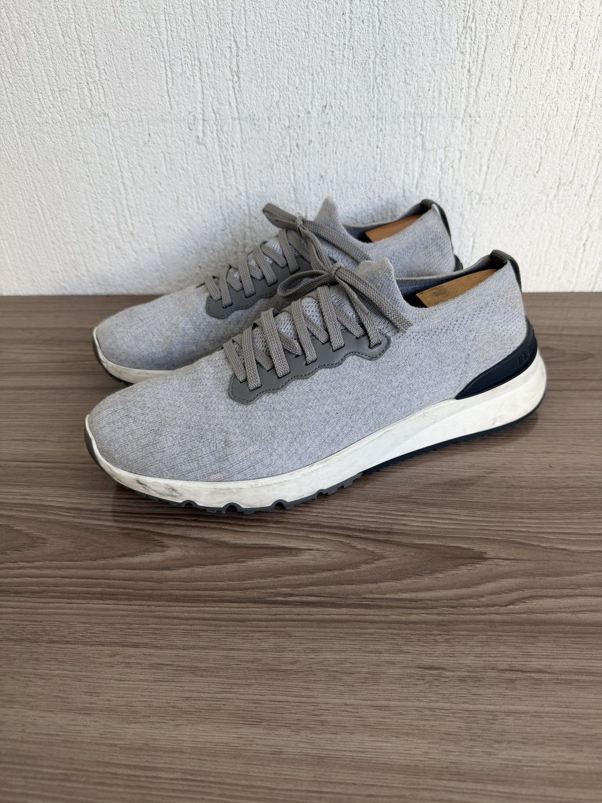 Brunello Cucinelli Cotton knit Sneaker Size US 12 / EU 45 - 2 Thumbnail