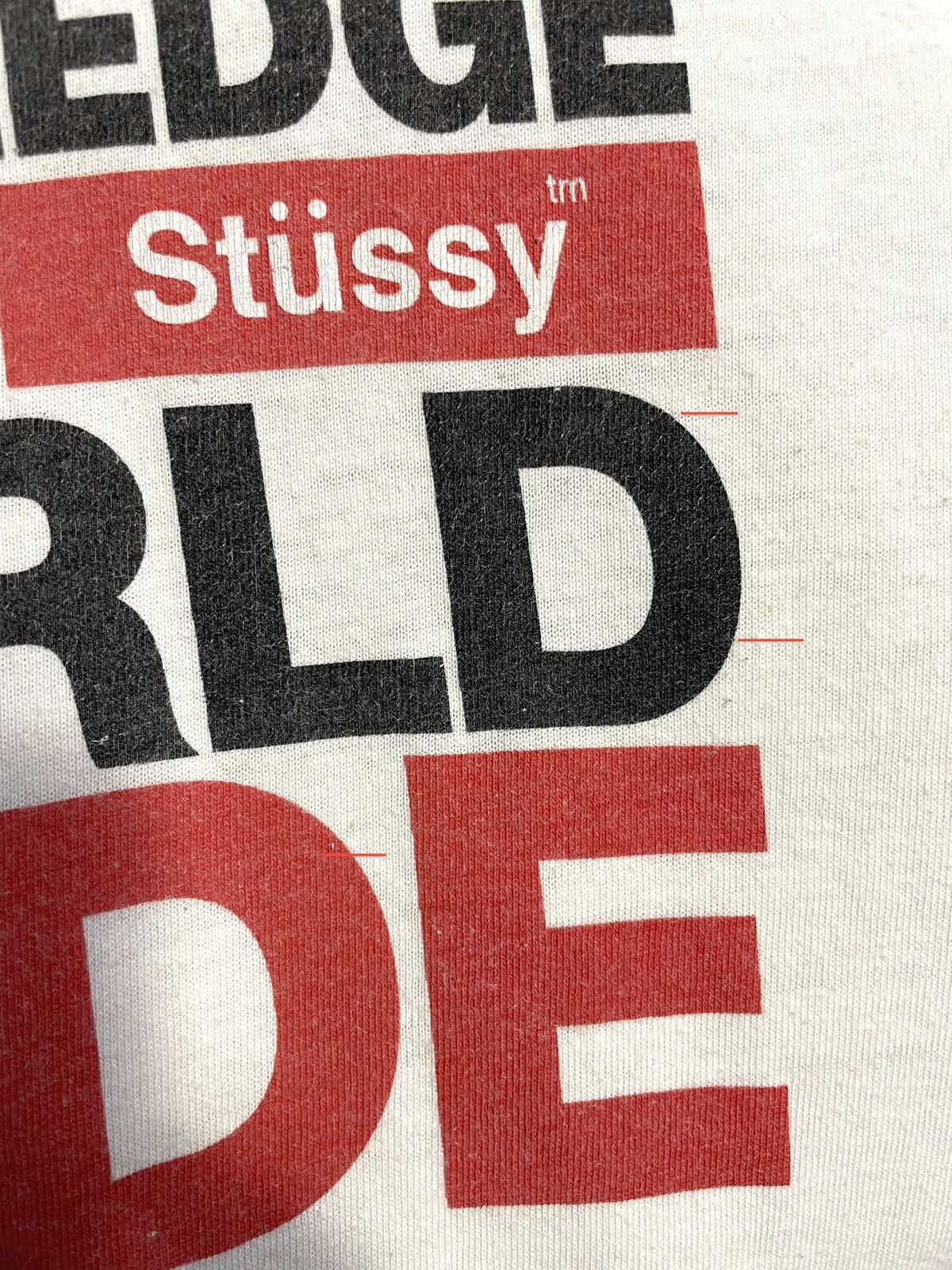 Stussy Vintage Y2K Stussy Knowledge Is King T-Shirt Size M White Size US M / EU 48-50 / 2 - 13 Thumbnail