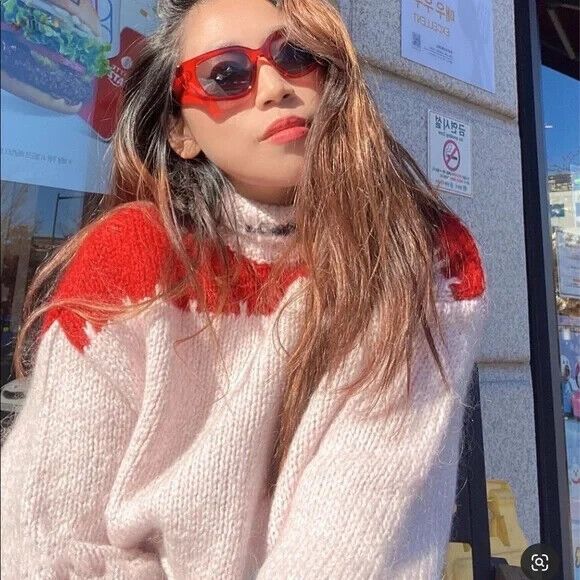 Zara ZARA NEW WOMAN COLOR BLOCK HIGH NECK KNIT SWEATER REF. 5802/ Size M / US 6-8 / IT 42-44 - 4 Thumbnail