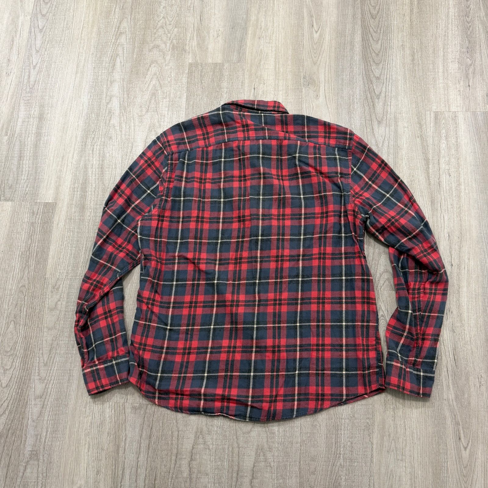 Faherty Faherty Flannel Shirt Men's Extra Large XL Red Blue Plaid Size US XL / EU 56 / 4 - 7 Thumbnail