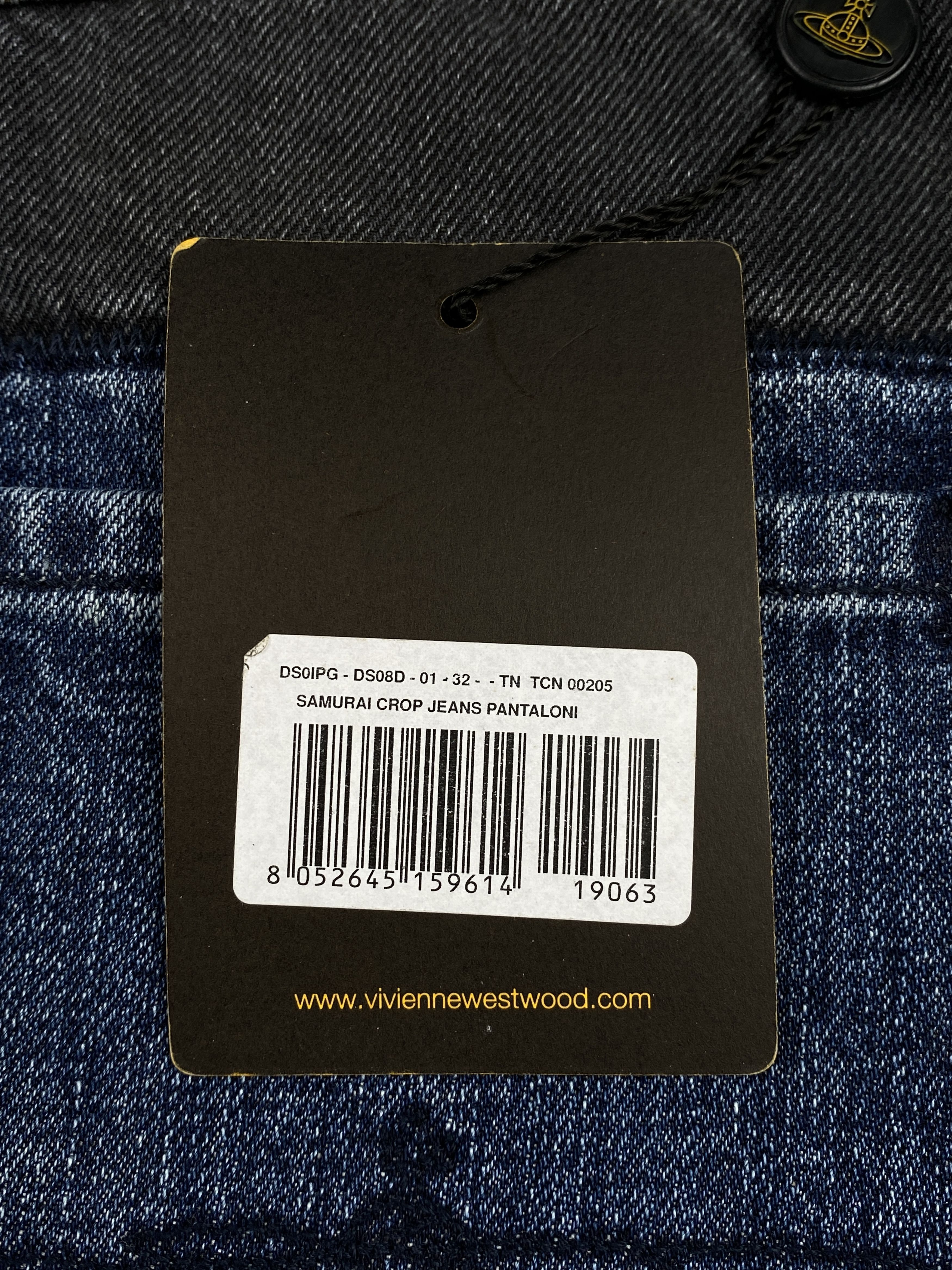 Vivienne Westwood Contrasting Waistband Denim Jeans Size US 32 / EU 48 - 14 Thumbnail