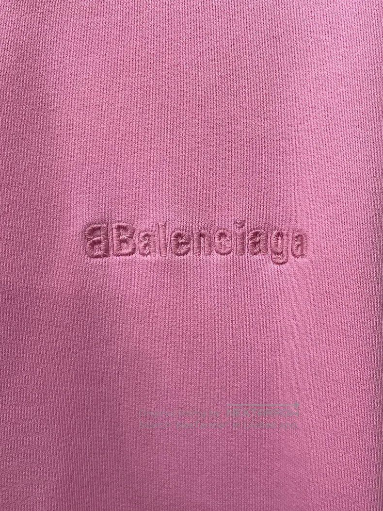 Balenciaga Balenciaga Pink Embroidered Hoodie Size US XS / EU 42 / 0 - 7 Thumbnail