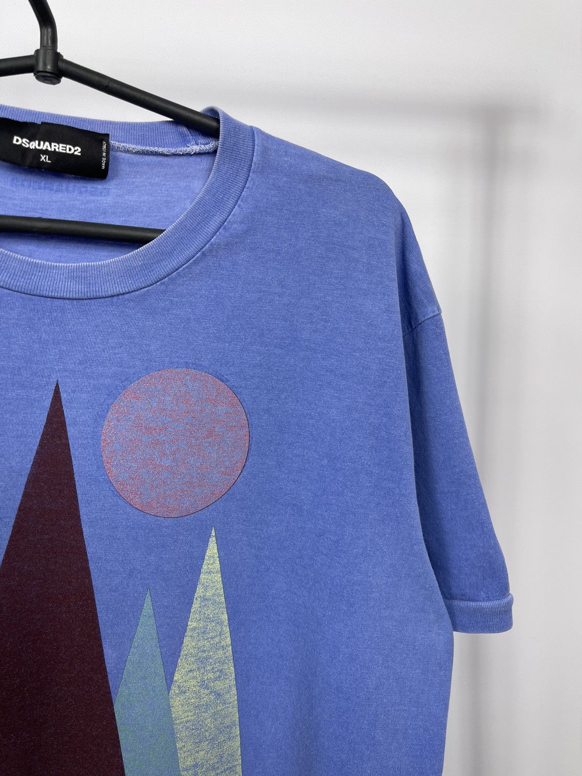 Dsquared2 Dsquared2 T-Shirt Size XL Blue Central Logo Made in Italy Size US XL / EU 56 / 4 - 2 Thumbnail
