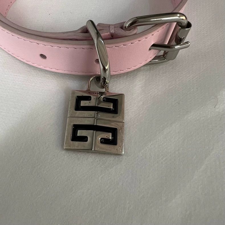 Givenchy Givenchy Trendy Personalized Pet Collar Pink Size ONE SIZE - 2 Thumbnail